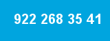922 268 35 41 922 268 35 41